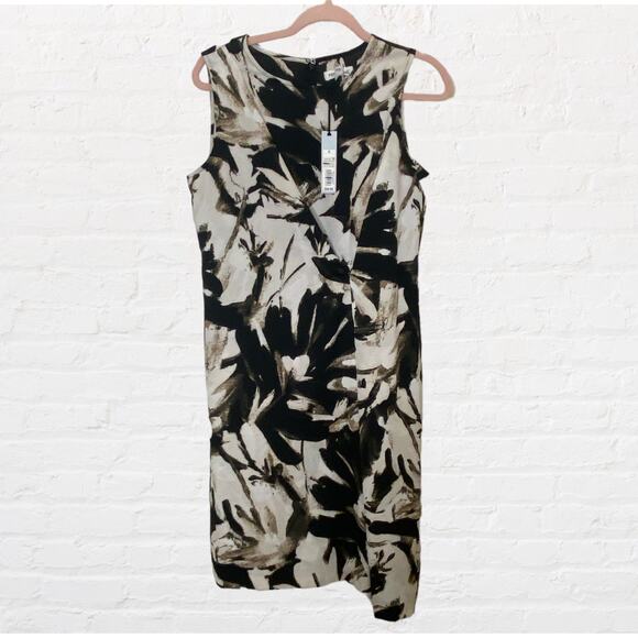 NEW Prologue floral print asymmetrical dress - Picture 2 of 8